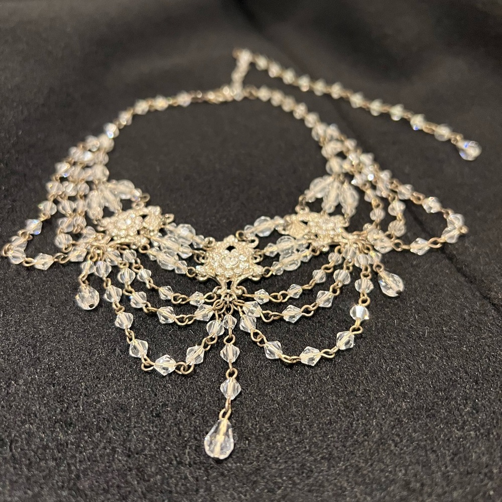 Bundle 3 jewelry/handbag and save! Vintage handcrafted Victorian style choker